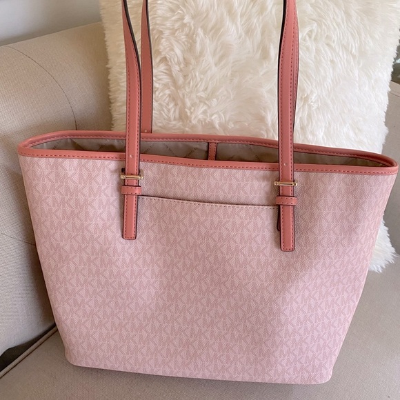 NEW Michael Kors 35S2GTVT2V Jet Set Travel Shoulder Tote - Picture 4 of 5